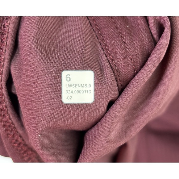 Lululemon Dance Studio Jogger Size 6 Goodnight Plum Full Length - Picture 6 of 8